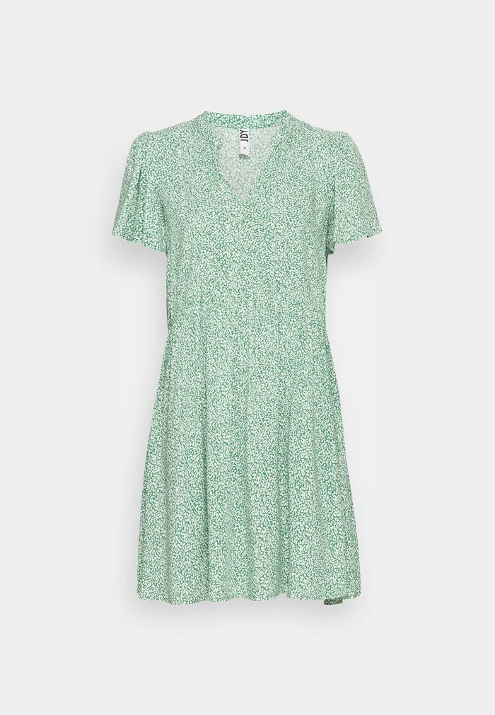 JDYSTARR LIFE V NECK DRESS - Robe De Jour - Medium Green /cloud Dancer 6 JDYSTARR LIFE V NECK DRESS - Robe De Jour - Medium Green /cloud Dancer – Image 4