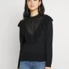 JDYSILVIA LIFE FRILL - Pullover - Black -Promos JDY Boutique 00d4c657ee1a47bd900280c36563e838