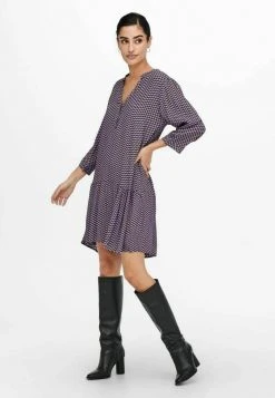 JDY BEDRUCKTES 3/4-ARM - Robe De Jour - Plum Perfect 11 JDY BEDRUCKTES 3/4-ARM - Robe De Jour - Plum Perfect -Promos JDY Boutique 0231082b78bc4178a28f47ddb60305cb