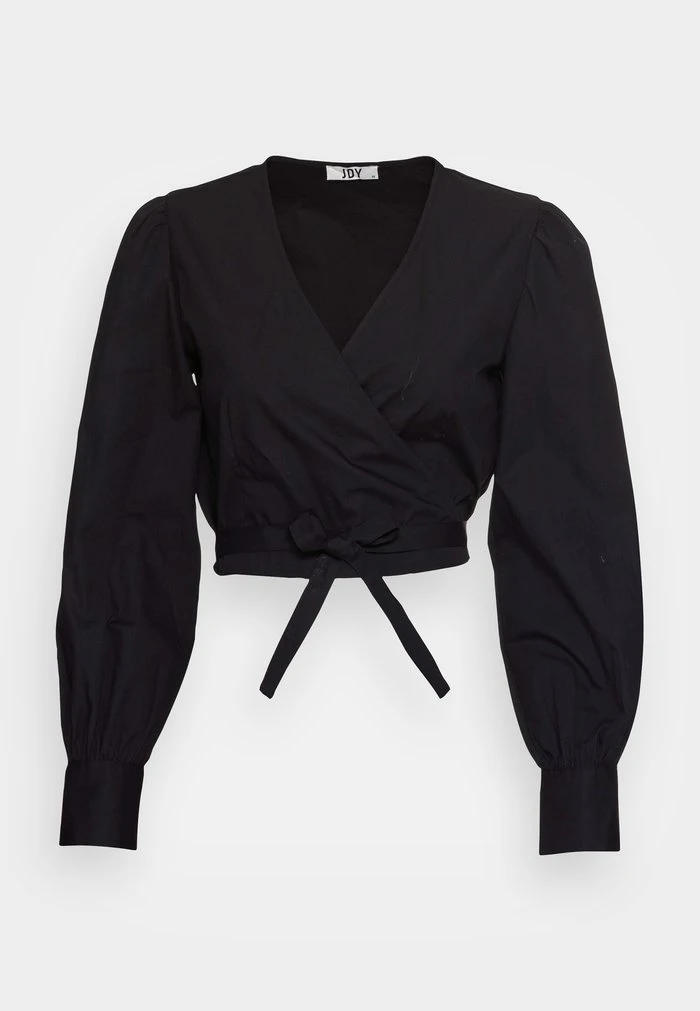 JDYROSA WRAP - T-shirt à Manches Longues - Black 6 JDYROSA WRAP - T-shirt à Manches Longues - Black – Image 4