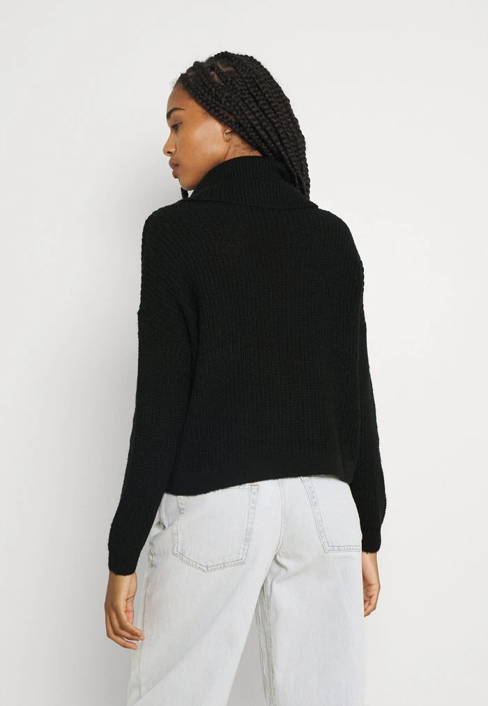 JDYMEGAN COWL NECK STRING - Pullover - Black 5 JDYMEGAN COWL NECK STRING - Pullover - Black – Image 3