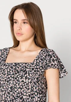 JDYSTARR LIFE CAP SLEEVE - Blouse - Black -Promos JDY Boutique 0306c3de53fb4567a32353a57ccfd80e