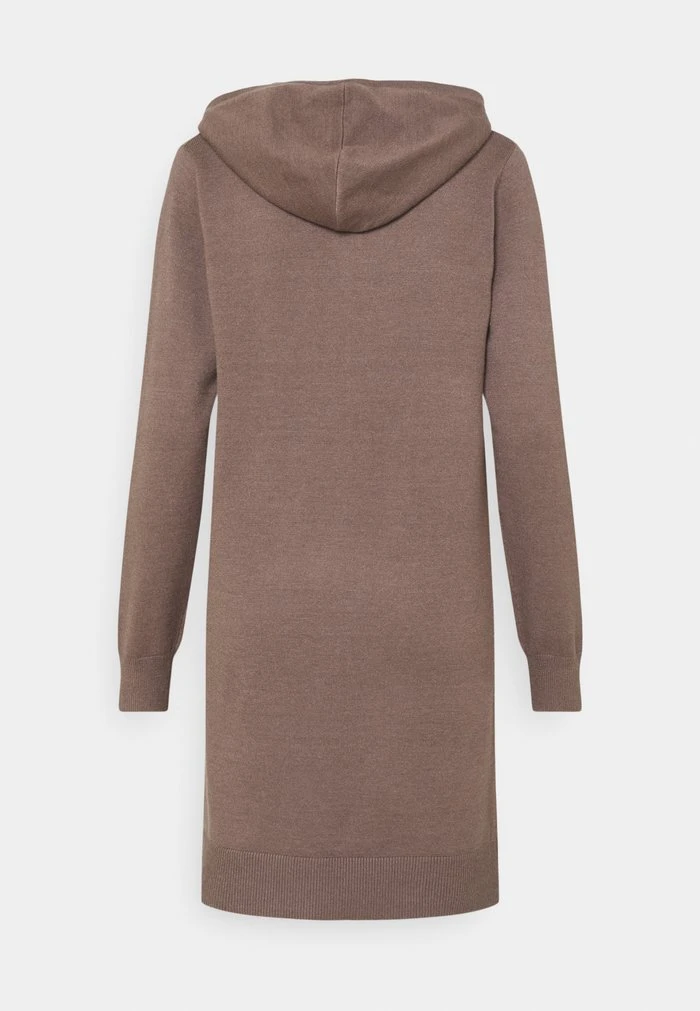 JDYMISCHA HOOD DRESS - Robe Pull - Brown 4 JDYMISCHA HOOD DRESS - Robe Pull - Brown – Image 2