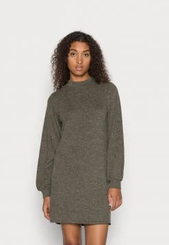 JDYEMMA NECK DRESS - Robe Pull - Melange