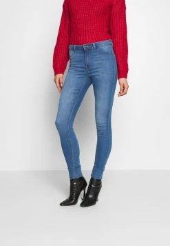 JDYNIKKI HIGH - Jeans Skinny - Light Blue Denim