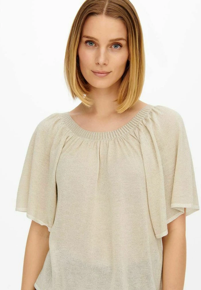 JDY KURZÄRMELIGER - T-shirt Basique - Cloud Dancer 6 JDY KURZÄRMELIGER - T-shirt Basique - Cloud Dancer – Image 4