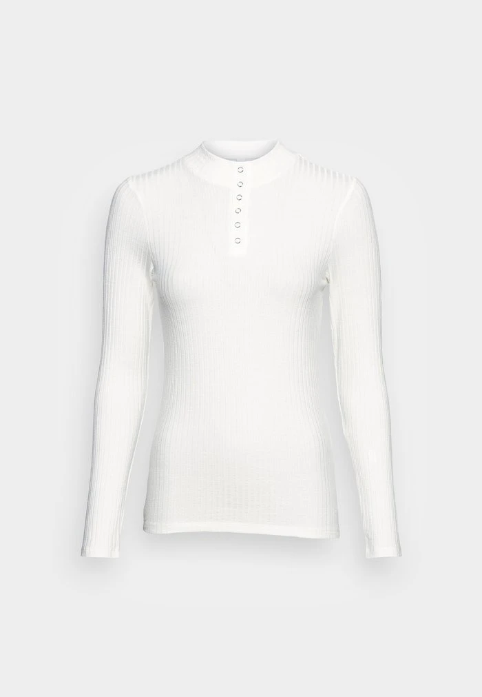 JDY T-shirt à Manches Longues - Cloud Dancer 6 JDY T-shirt à Manches Longues - Cloud Dancer – Image 4