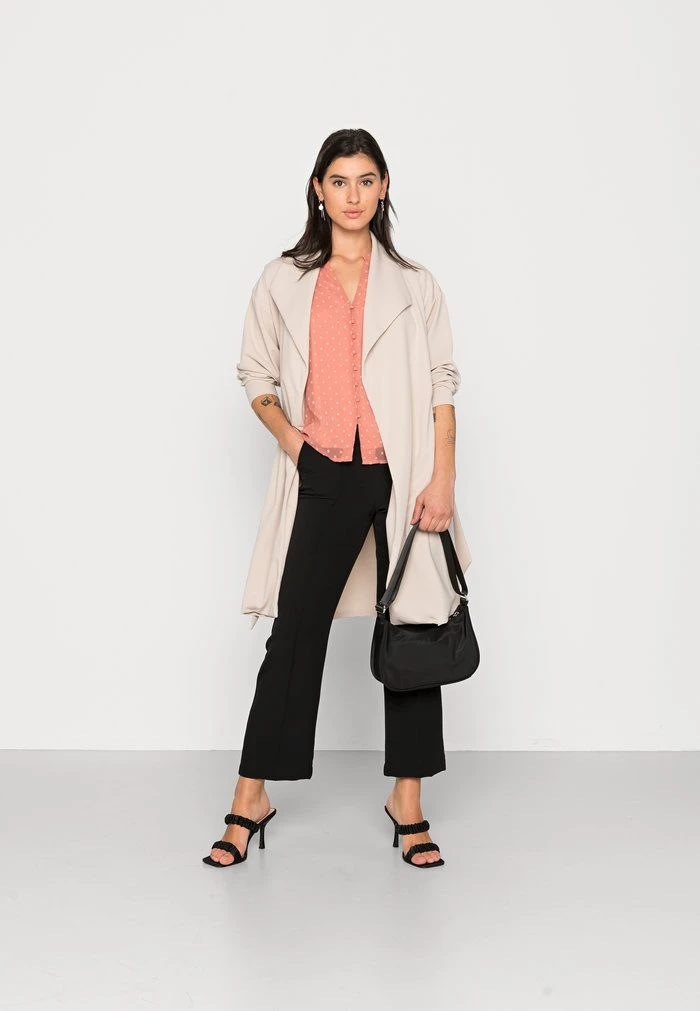 JDYMEKKO WRAP LONG JACKET - Manteau Classique - Chateau Grey 4 JDYMEKKO WRAP LONG JACKET - Manteau Classique - Chateau Grey – Image 2