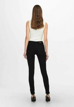 JDY HIGH WAIST KNEE-CUT - Jeans Skinny - Black Denim 11 JDY HIGH WAIST KNEE-CUT - Jeans Skinny - Black Denim -Promos JDY Boutique 07742918d6454f16a231b677dec200d6