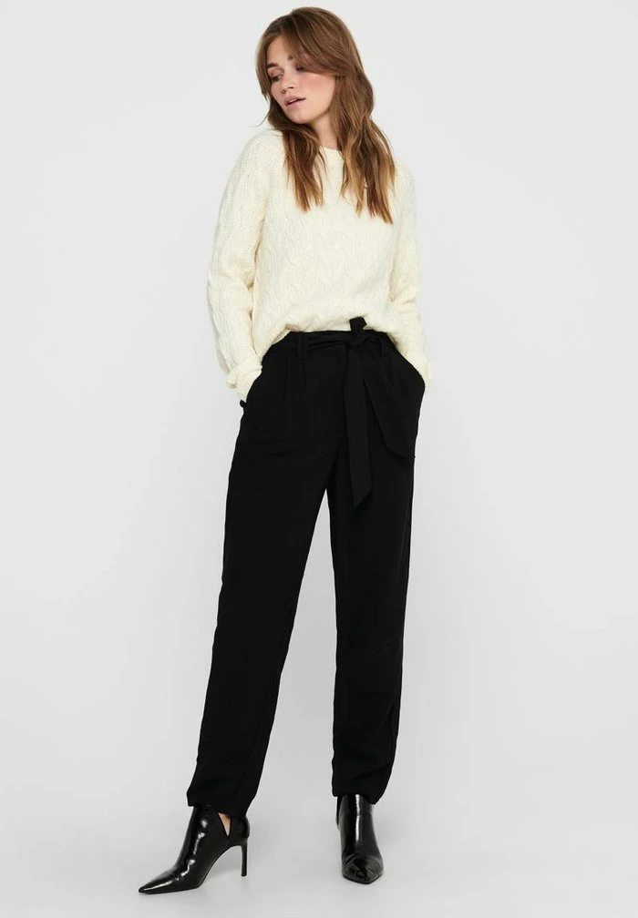 JDY HIGH WAIST - Pantalon Classique - Black 4 JDY HIGH WAIST - Pantalon Classique - Black – Image 2