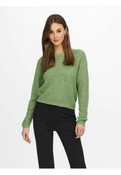 JDY EINFARBIGER - Pullover - Basil