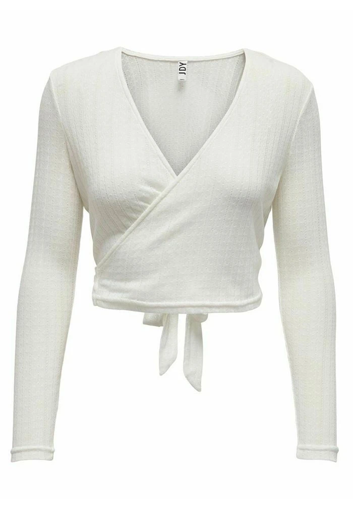 JDY WICKEL - T-shirt à Manches Longues - White 8 JDY WICKEL - T-shirt à Manches Longues - White – Image 6