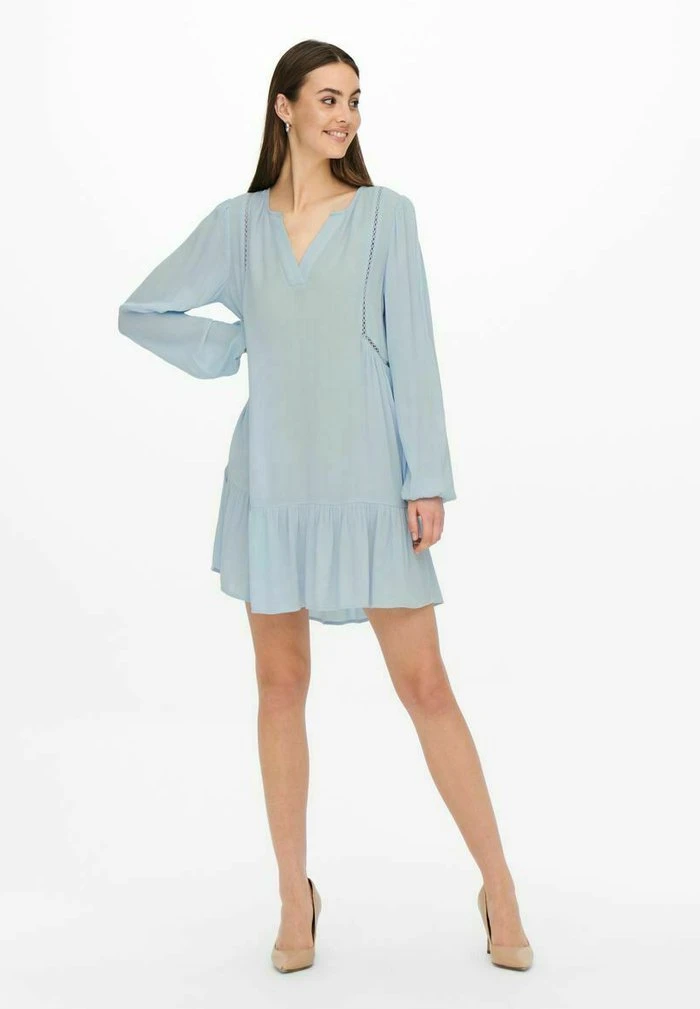 JDY EINFARBIGES - Robe De Jour - Cashmere Blue 4 JDY EINFARBIGES - Robe De Jour - Cashmere Blue – Image 2