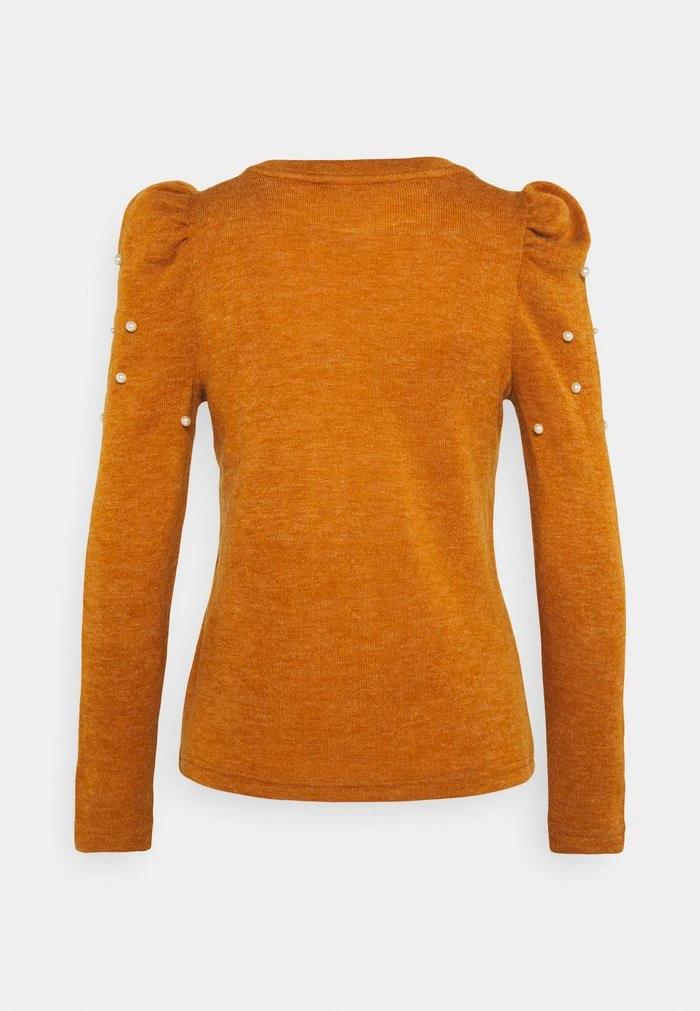 JDYMIE PEARL PUFF SLEEVE - Pullover - Leather Brown 4 JDYMIE PEARL PUFF SLEEVE - Pullover - Leather Brown – Image 2