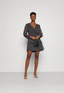 JDYPENELOPE DRESS - Robe De Jour - Black/grey -Promos JDY Boutique 0b3cd786db0c4328b2573d70740b35d1