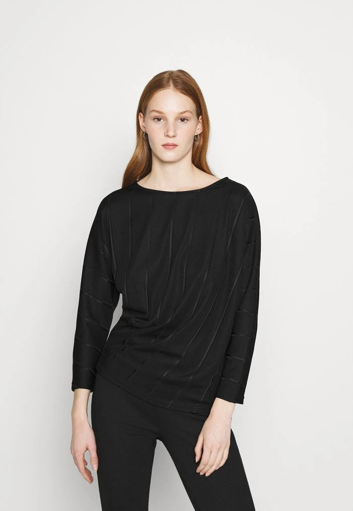 JDYBINA 7/8 SLEEVE LOUNGE - T-shirt à Manches Longues - Black 3 JDYBINA 7/8 SLEEVE LOUNGE - T-shirt à Manches Longues - Black