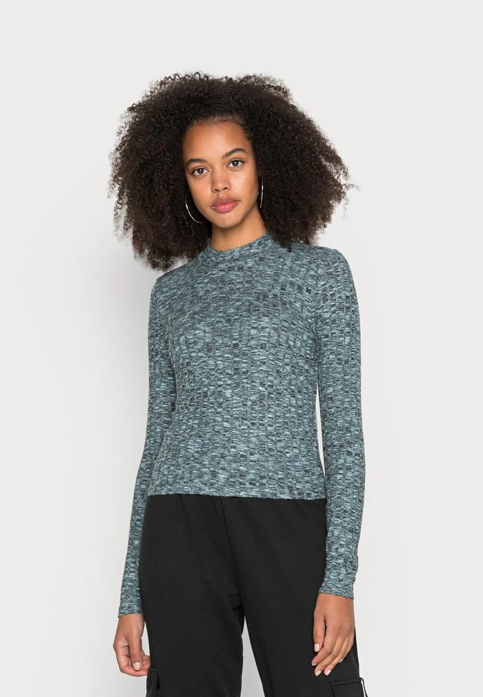 JDYMELISA - T-shirt à Manches Longues - Tourmaline Melange 3 JDYMELISA - T-shirt à Manches Longues - Tourmaline Melange