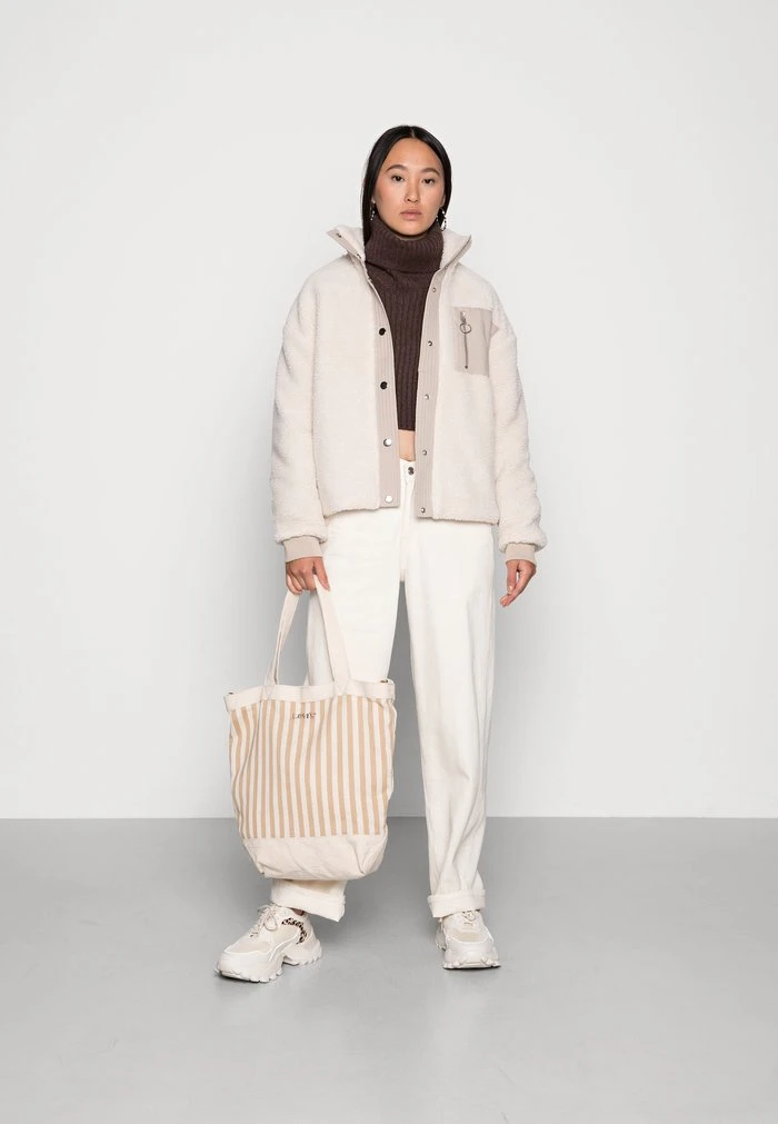 JDYDINGO JACKET - Veste D'hiver - Whitecap Gray Simply Taupe 4 JDYDINGO JACKET - Veste D'hiver - Whitecap Gray Simply Taupe – Image 2