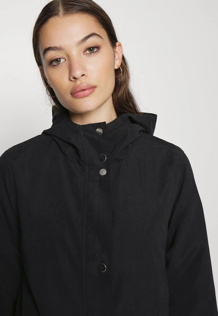 JDYHAZEL LONG - Parka - Black 6 JDYHAZEL LONG - Parka - Black – Image 4