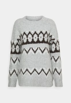 JDYSHANTEL - Pullover - Light Grey Melange/java/cloud Dancer -Promos JDY Boutique 0cd450564a664ab19cca342be3ec9f17