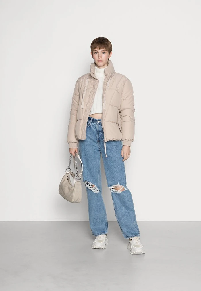 JDYDAKOTA SHORT PADDED JACKET - Veste D'hiver - Simply Taupe 4 JDYDAKOTA SHORT PADDED JACKET - Veste D'hiver - Simply Taupe – Image 2