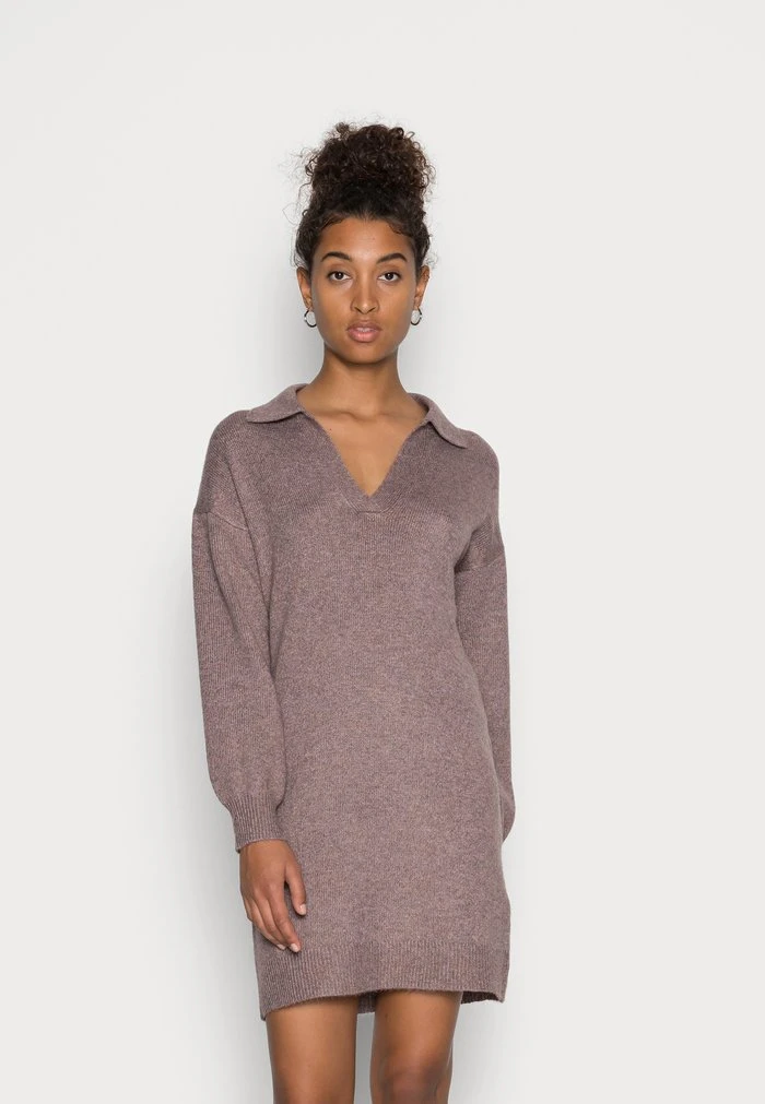 JDYRUE VEGA DRESS - Robe Pull - Rose Taupe 3 JDYRUE VEGA DRESS - Robe Pull - Rose Taupe