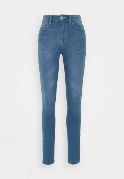 JDYNEWNIKKI LIFE HIGH - Jeans Skinny - Light Blue Denim
