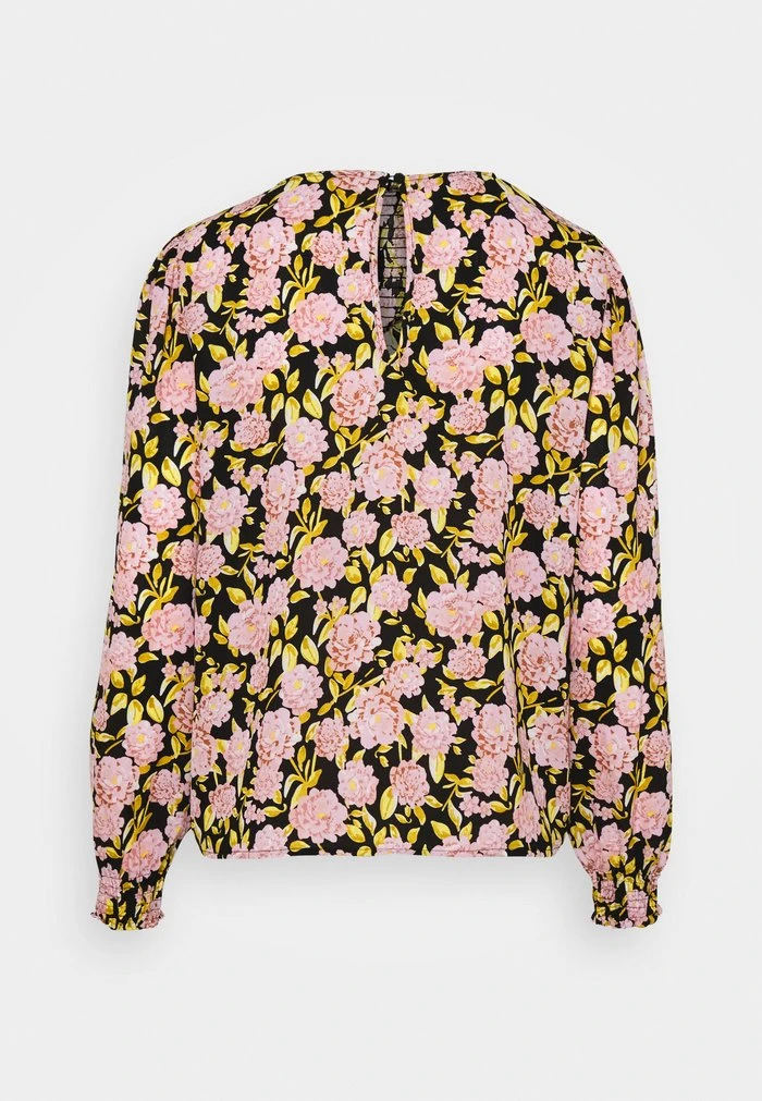 JDYCARMEN SMOCK - Blouse - Black/rose 4 JDYCARMEN SMOCK - Blouse - Black/rose – Image 2