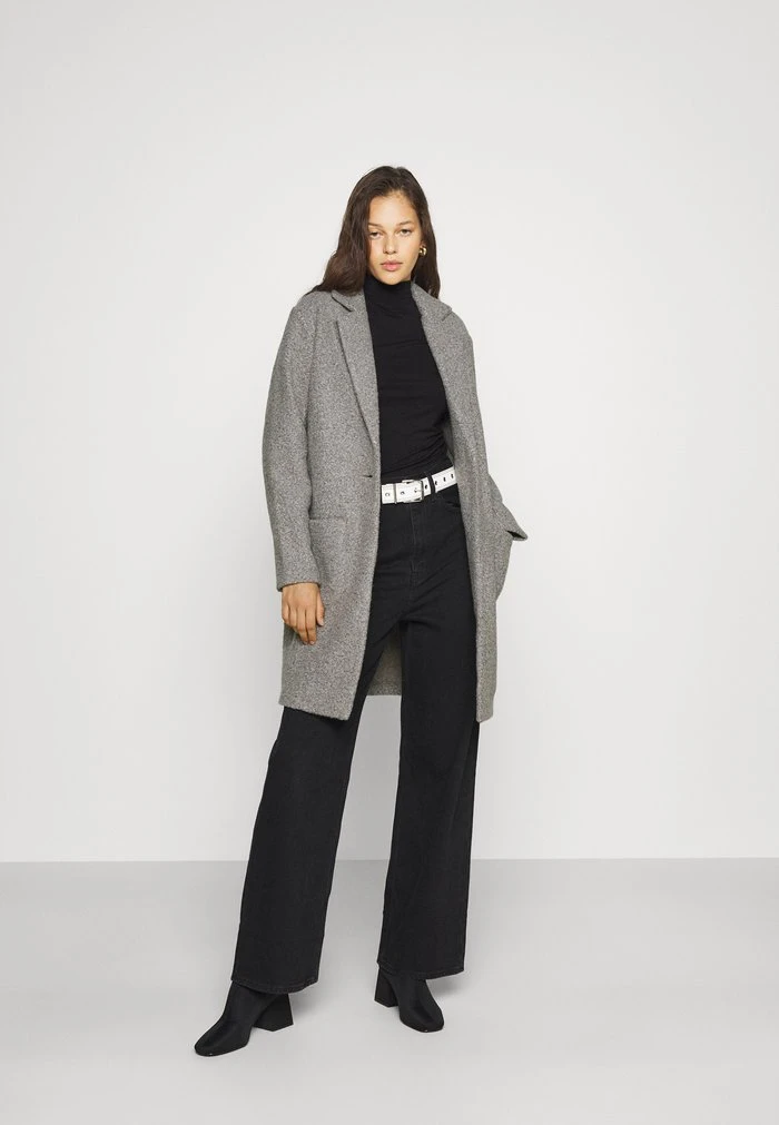 JDYJOANNA - Manteau Classique - Dark Grey Melange 4 JDYJOANNA - Manteau Classique - Dark Grey Melange – Image 2