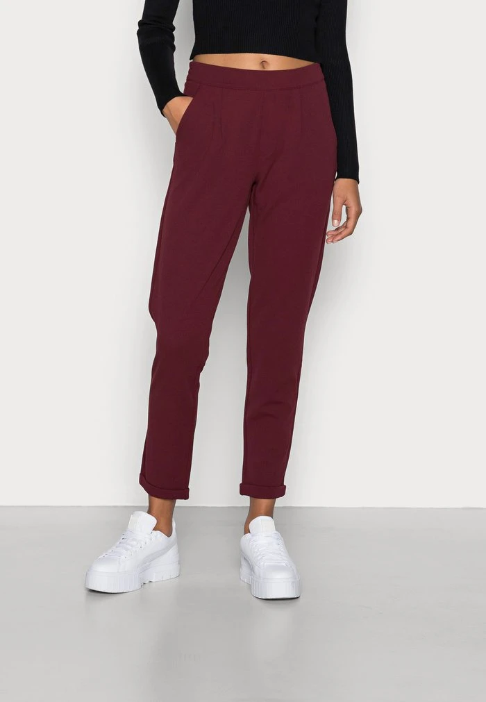 JDYDELICIOUS MIA ANCLE SOLID PANT - Pantalon Classique - Windsor Wine 3 JDYDELICIOUS MIA ANCLE SOLID PANT - Pantalon Classique - Windsor Wine