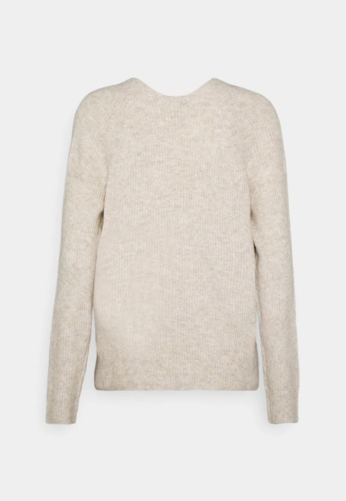 JDYANNE WIDE V NECK - Pullover - Pumice Stone 9 JDYANNE WIDE V NECK - Pullover - Pumice Stone – Image 7