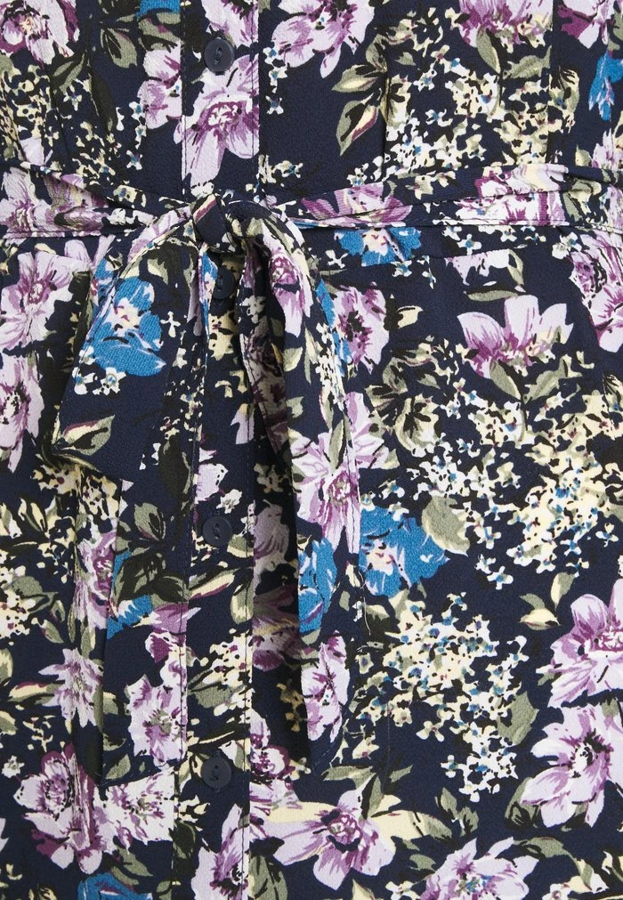 JDYPIPER ABOVE CALF DRESS - Robe Chemise - Black Iris/purple/ Parisian Blue 5 JDYPIPER ABOVE CALF DRESS - Robe Chemise - Black Iris/purple/ Parisian Blue – Image 3