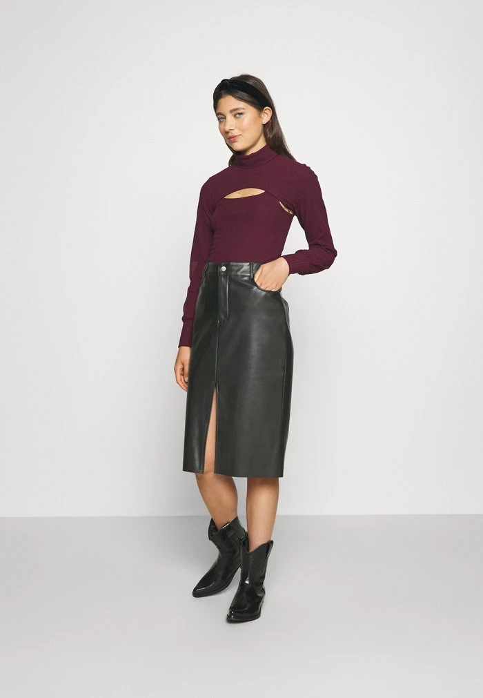 JDYALEX SKIRT - Jupe Crayon - Black 4 JDYALEX SKIRT - Jupe Crayon - Black – Image 2