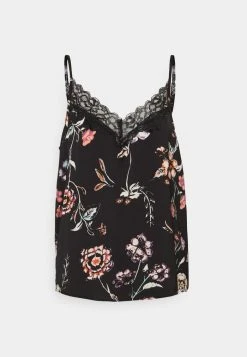 JDYAPPA SINGLET - Débardeur - Black/multicolor