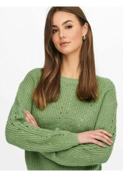 JDY EINFARBIGER - Pullover - Basil -Promos JDY Boutique 1233e32c0c684fa3a17eb6fa46ce1001