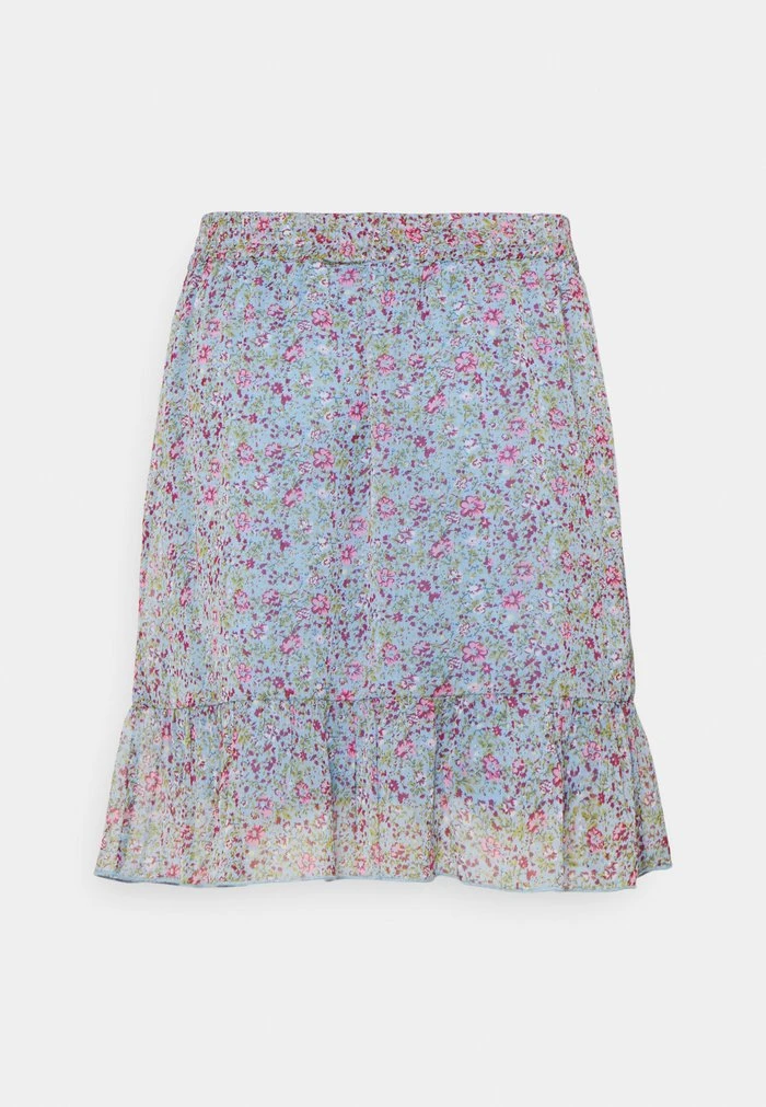 JDYJENNIFER LIFE MINI SKIRT - Minijupe - Baby Blue/pink 4 JDYJENNIFER LIFE MINI SKIRT - Minijupe - Baby Blue/pink – Image 2