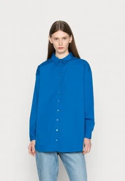 JDY MOLLY SOLID OVERSIZE SHIRT - Chemisier - Princess Blue