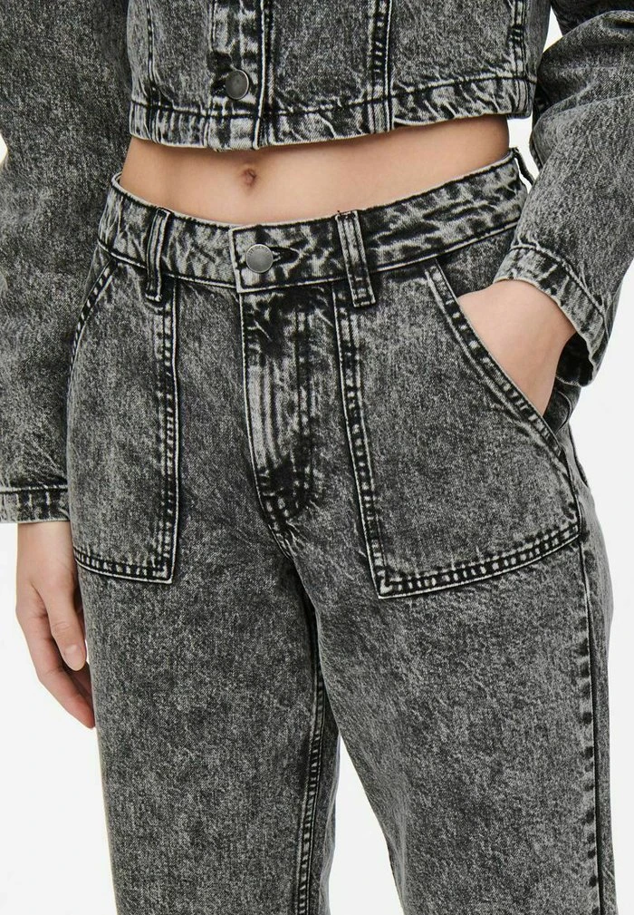 JDY Jean Droit - Dark Grey Denim 6 JDY Jean Droit - Dark Grey Denim – Image 4