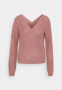 JDYLORI JUSTY V NECK - Pullover - Nostalgia Rose