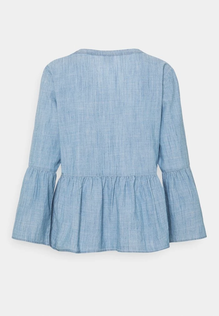 JDYDICTE CHAMBRAY - Blouse - Medium Blue Denim 4 JDYDICTE CHAMBRAY - Blouse - Medium Blue Denim – Image 2