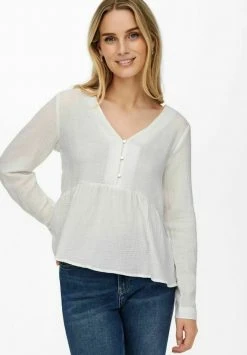 JDY SCHÖSSCHEN - Blouse - Cloud Dancer -Promos JDY Boutique 163e0bc9189d407199881d2853155714