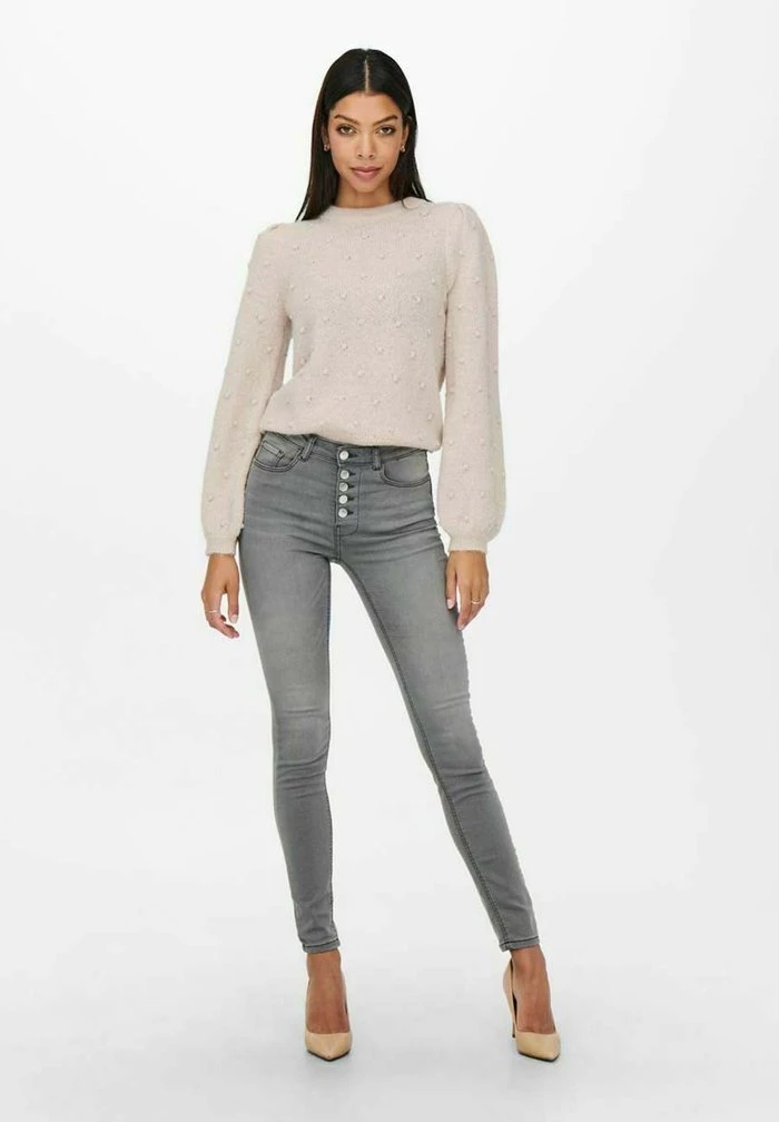 JDY Pullover - Cement 4 JDY Pullover - Cement – Image 2