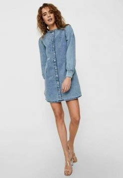 JDY Robe En Jean - Medium Blue Denim -Promos JDY Boutique 171d7110bf0c4d34bf4b32584591cfd5