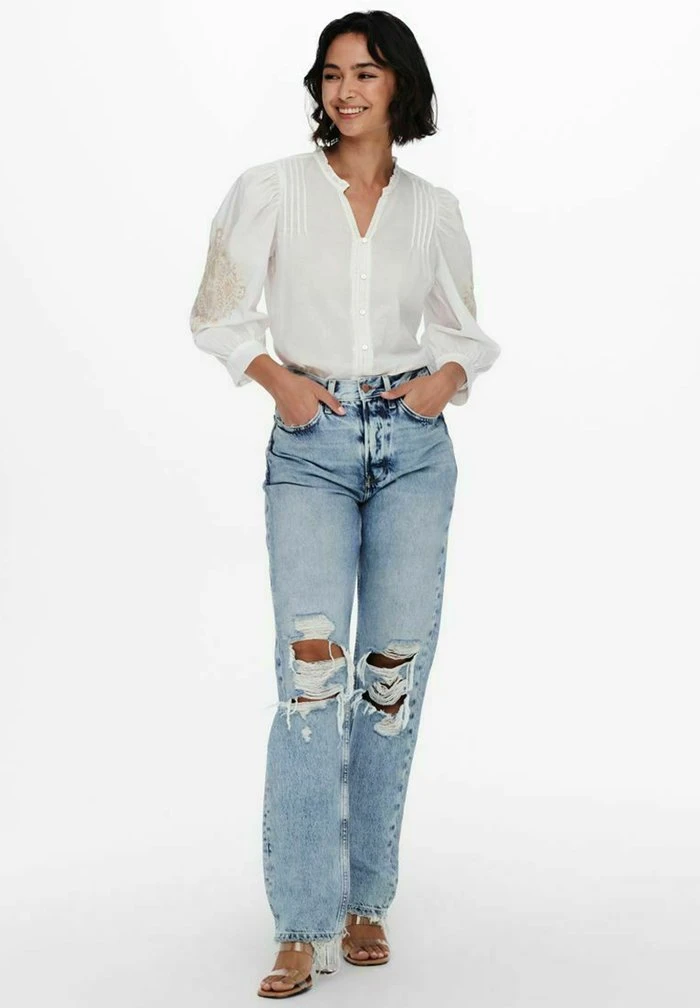 JDY LIFE HW - Jean Boyfriend - Light Blue Denim 4 JDY LIFE HW - Jean Boyfriend - Light Blue Denim – Image 2