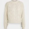 JDYJULIA CABLE - Pullover - Oatmeal 2 JDYJULIA CABLE - Pullover - Oatmeal -Promos JDY Boutique 1859d841247c42a984d4e922363181bc