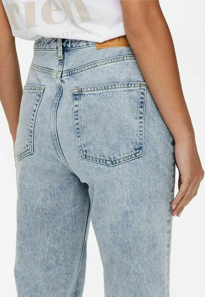 STRAIGHT FIT JDYDICHTE HW WIDE RAW - Jean Flare - Light Blue Denim 7 STRAIGHT FIT JDYDICHTE HW WIDE RAW - Jean Flare - Light Blue Denim – Image 5