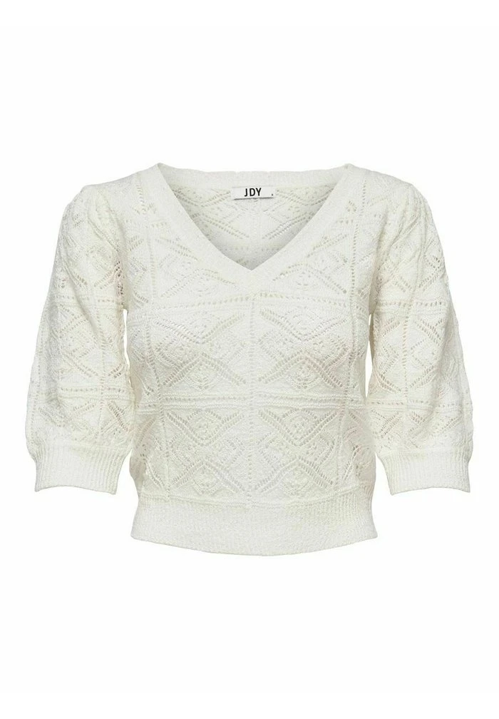 JDY KURZER - Pullover - Cloud Dancer 8 JDY KURZER - Pullover - Cloud Dancer – Image 6