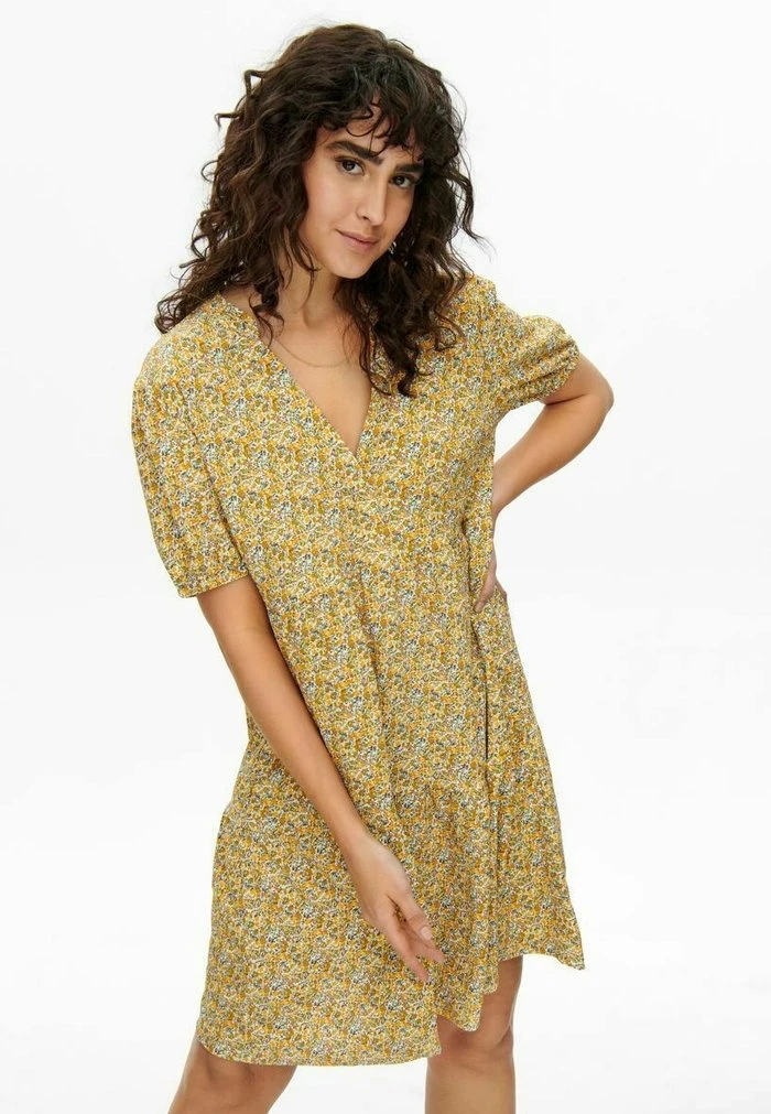 JDY Robe De Jour - Golden Apricot 7 JDY Robe De Jour - Golden Apricot – Image 5