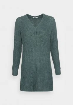 JDYWENDY V NECK DRESS - Robe Pull - Blue Grey -Promos JDY Boutique 1c2d153254f34a97904b67affc65de03