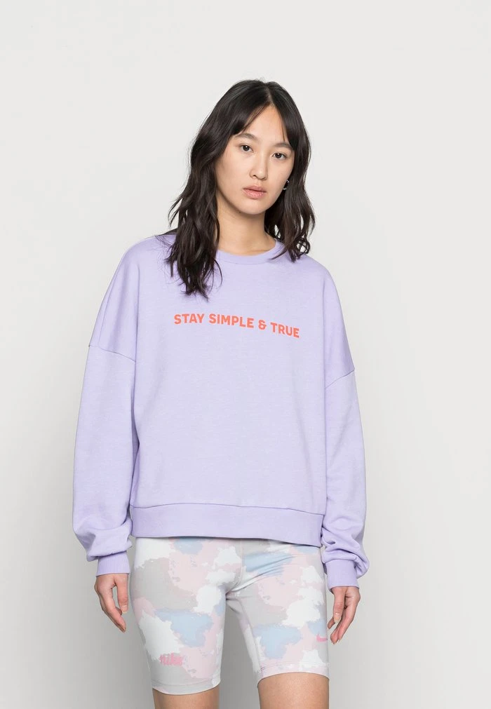 JDYPARSON LIFE PRINT - Sweatshirt - Lavender 3 JDYPARSON LIFE PRINT - Sweatshirt - Lavender